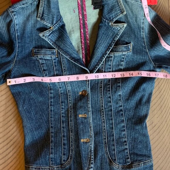 DKNY Jeans Lapel Jacket - Picture 12 of 14